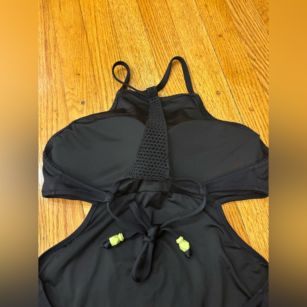Victoria's Secret Black Cut Out One Piece Swimsuit - Picture 6 of 7